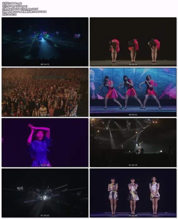 [BD日本演唱会][电音香水 Perfume 6th Tour 2016 COSMIC EXPLORER][BDISO 3BD][105.55 GB][百度网盘]