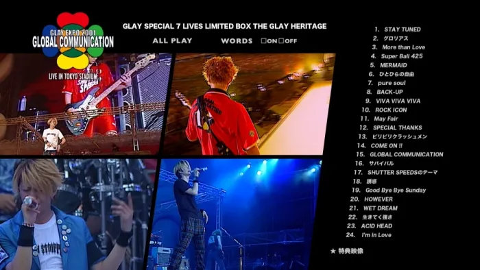 [BD日本演唱会][GLAY – GLAY SPECIAL 7 LIVES LIMITED BOX THE GLAY HERITAGE 2019][BDISO 7BD][305GB][百度网盘]