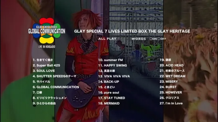 [BD日本演唱会][GLAY – GLAY SPECIAL 7 LIVES LIMITED BOX THE GLAY HERITAGE 2019][BDISO 7BD][305GB][百度网盘]