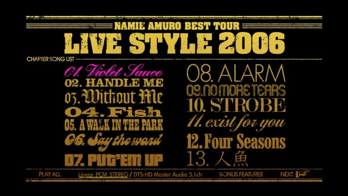 [BD日本演唱会][安室奈美惠 Namie Amuro BEST tour LIVE STYLE 2006][BDISO][31.87 GB][百度网盘]