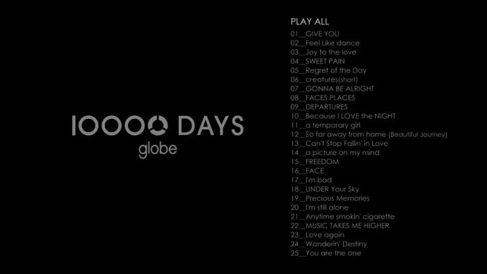 [BD日本演唱会][globe – 10000 DAYS 付属BD 2022][BDISO 4BD][139GB][百度网盘]