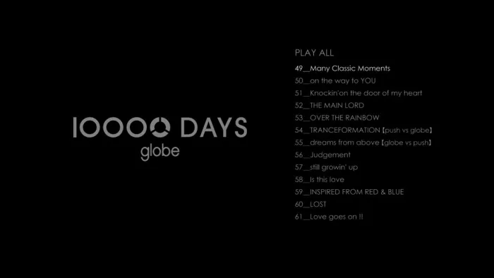 [BD日本演唱会][globe – 10000 DAYS 付属BD 2022][BDISO 4BD][139GB][百度网盘]