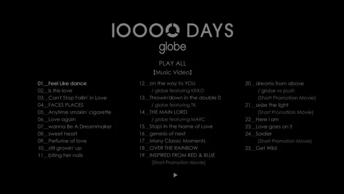 [BD日本演唱会][globe – 10000 DAYS 付属BD 2022][BDISO 4BD][139GB][百度网盘]
