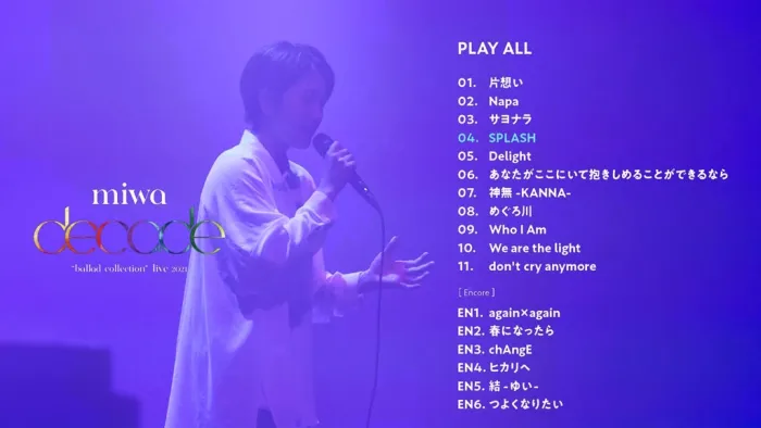 [BD日本演唱会][miwa – miwa ballad collection live 2021 ~decade~][2023][BDISO][36.8GB][百度网盘]