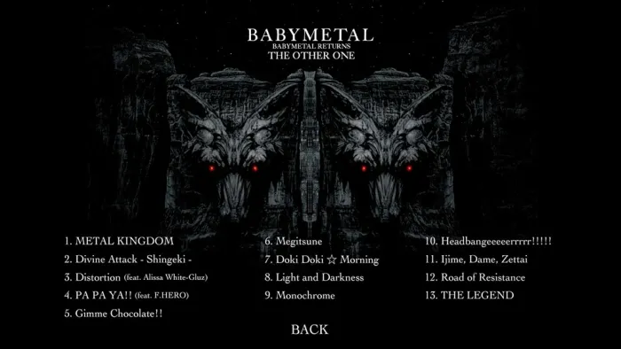 [BD日本演唱会][BABYMETAL Returns – THE OTHER ONE 2023][BDMV][30.3GB][百度网盘]