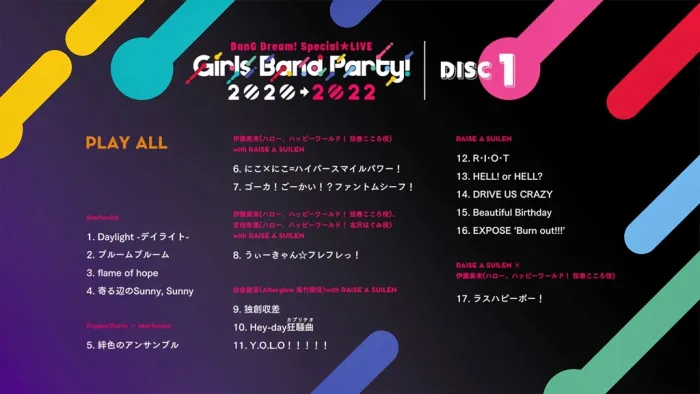 [BD日本演唱会][BanG Dream! – BanG Dream! Special LIVE Girls Band Party! 2020→2022][2023][BDMV 2BD][44.1GB][百度网盘]