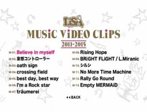 LiSA 2011 - 2015音乐视频剪辑：日本演唱会BDISO 2BD 50.5GB 百度网盘资源-小文资源网