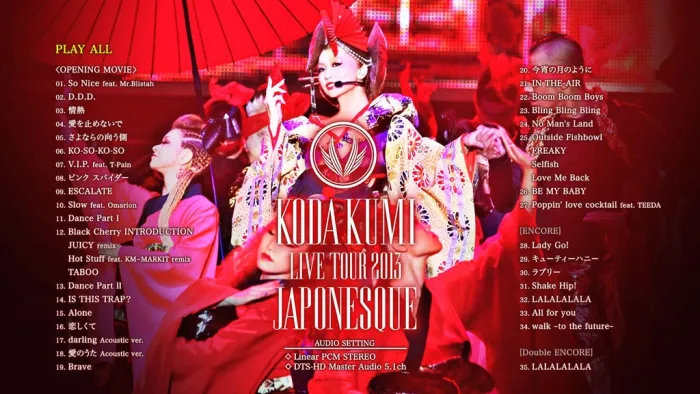 [BD日本演唱会][倖田来未 KODA KUMI LIVE TOUR 2013 ~JAPONESQUE~ ][BDISO 2BD][55.83GB][百度网盘]