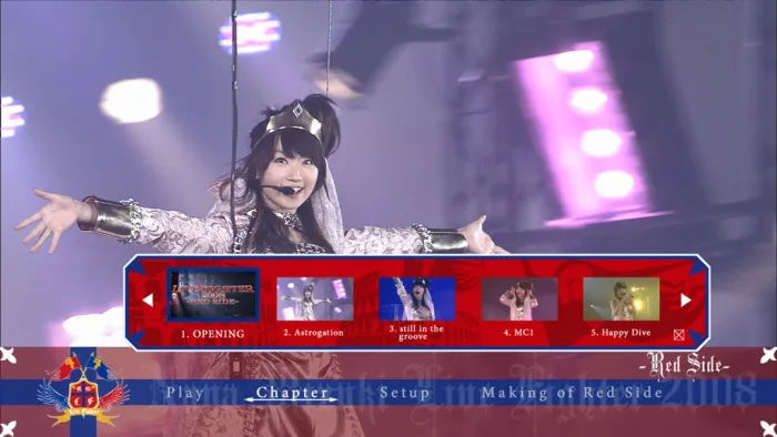 [BD日本演唱会][水树奈奈 水樹奈々 – Nana Mizuki Live Fighter Blue x Red Side 2008][BDISO 2BD][91.8GB][百度网盘]