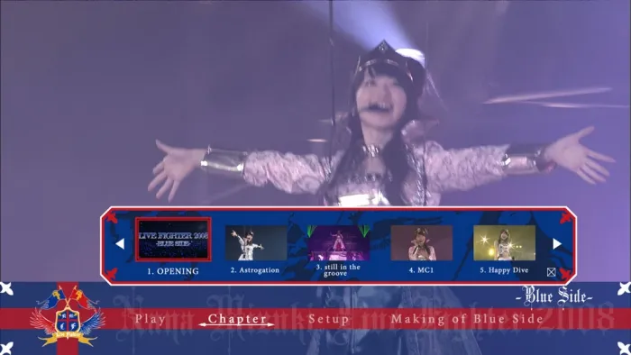 [BD日本演唱会][水树奈奈 水樹奈々 – Nana Mizuki Live Fighter Blue x Red Side 2008][BDISO 2BD][91.8GB][百度网盘]