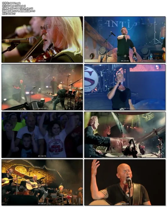 [BD欧美演唱会]Santiano – Von Liebe, Tod und Freiheit Live 2016[BDMV][29.3G][百度网盘]