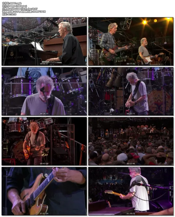 [BD欧美演唱会][Grateful Dead – Fare Thee Well 2015][BDMV][6BD][196G][百度网盘]