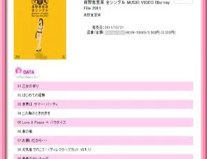 BD日本演唱会！真野惠里菜全单曲音乐视频蓝光文件（2011）11.75G 百度网盘-小文资源网