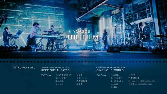 [BD日本演唱会][YOASOBI – THE FILM 2022 完全生产限定盘][BDMV 2BD][65.9G][百度网盘]