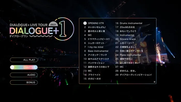 [BD日本演唱会][DIALOGUE+ – 1st TOUR DIALOGUE+1 2022][BDMV][42.1G][百度网盘]
