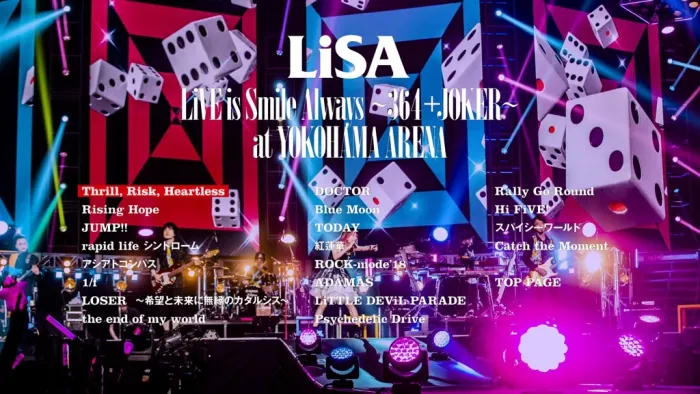 [BD日本演唱会][LiSA LiVE is Smile Always ~364+JOKER~ at YOKOHAMA ARENA][BDMV][34G][百度网盘]