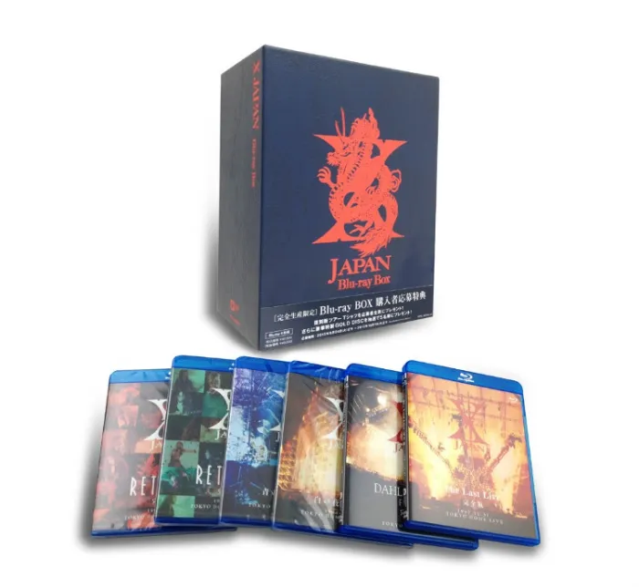 [BD日本演唱会][X Japan Blu-ray Box Limited Edition 2013][BDMV六碟][134.3G][百度网盘]