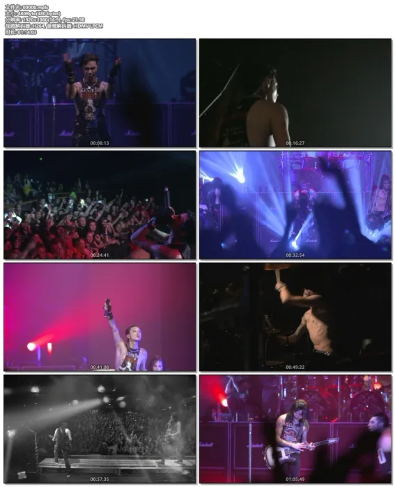 [BD欧美演唱会][Black Veil Brides Alive And Burning 2015][BDMV][24.7G][百度网盘]
