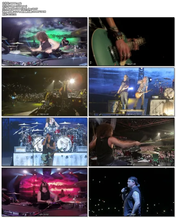 [BD欧美演唱会][Black Stone Cherry – Thank You Living Live 2015][BDMV][36.4G][百度网盘]