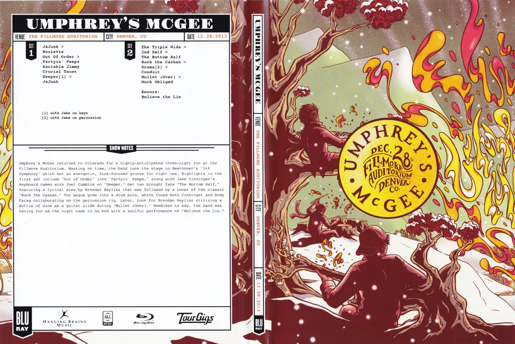 [BD欧美演唱会]Umphrey s McGee TourGigs Collection – The Fillmore Auditorium Denver CO December 28-29-31, 2013[BDMV][3BD 67.3G][百度网盘]