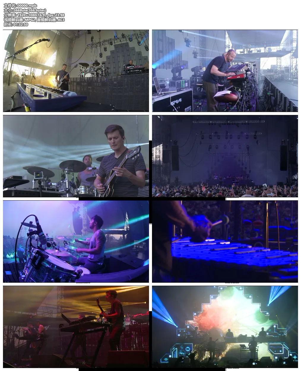 [BD欧美演唱会][Umphrey s McGee & STS9.FirstMerit Bank Pavillion, Chicago, IL.08.17.2013][BDMV][2BD 35.6G][百度网盘]