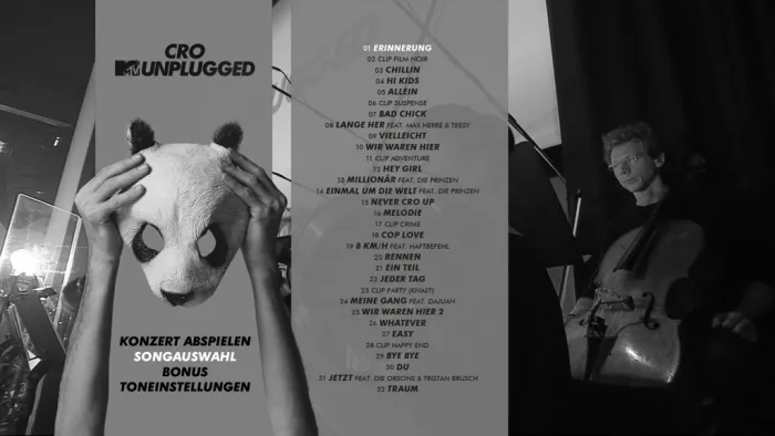 [BD欧美演唱会][[Cro MTV Unplugged 2015][BDMV][43.8G][百度网盘]