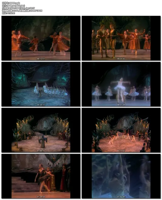 [BD欧美演唱会][Tchaikovsky – Swan Lake ][Natalia Makarova][1988 2016][BDMV][35.5G][百度网盘]