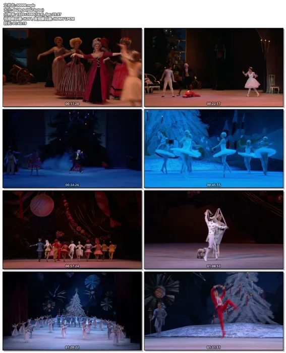 [BD欧美演唱会][Tchaikovsky – Nutcracker – Nina Kaptsova, Alexey Loparevich, Bolshoi Ballet – 2011[BDMV][22.3G][百度网盘]