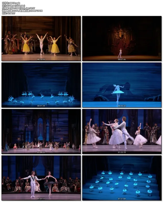 [BD欧美演唱会][Tchaikovsky – Swan Lake – Svetlana Zakharova, Bolshoi Ballet, Pavel Sorokin 2015][BDMV][22.4G][百度网盘]