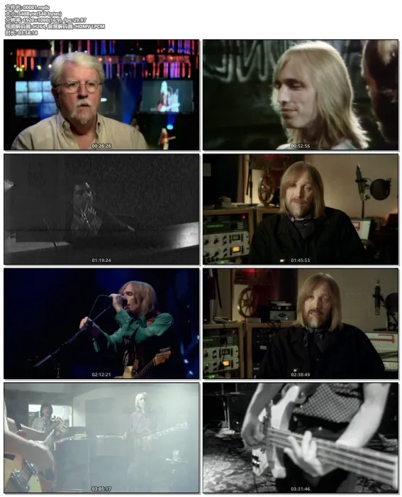 [BD欧美演唱会][汤姆·佩蒂与伤心人乐团 音乐纪录片 Tom Petty And The Heartbreakers – Runnin- Down A Dream 2010][BDMV][43.1G][百度网盘]
