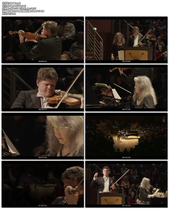 [BD欧美演唱会][A Romantic Take – Martha Argerich & Guy Braunstein in Concert 2020][BDMV][26.2G][百度网盘]