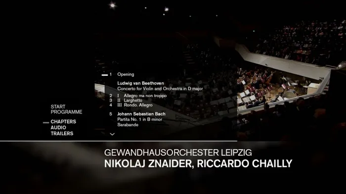 [BD欧美演唱会][Beethoven, Mendelssohn.Violin Concertos.Nikolaj Znaider, Gewandhausorchester, Riccardo Chailly 2016][BDMV][21.9G][百度网盘]