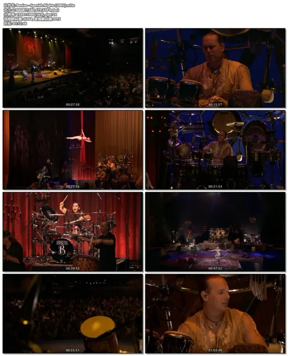 [BD欧美演唱会][Benise – Spanish Nights 2003][BDrip M2TS][7.04G][百度网盘]
