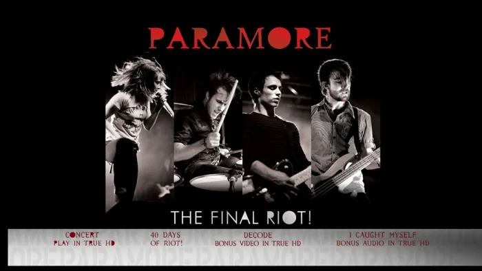 [BD欧美演唱会][Paramore Live, the Final Riot! 2008][BDMV][21G][百度网盘]