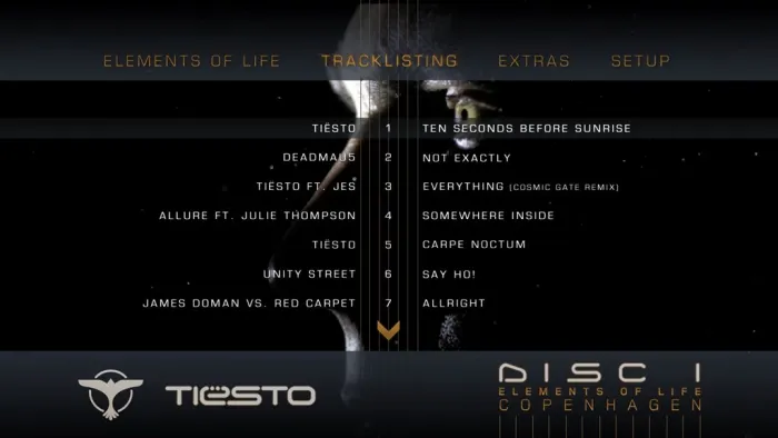 [BD欧美演唱会][铁斯托 世界DJ排名第1 Tiesto Copenhagen Elements of Life World Tour 2008][BDMV][2BD 45.8G][百度网盘]