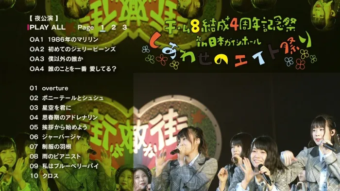 [BD日本演唱会][AKB48 Team 8 Live Collection – Matamata Matomedashi ni mo Hodo ga Aru! 2018][ISO9碟][318.2G][百度网盘]