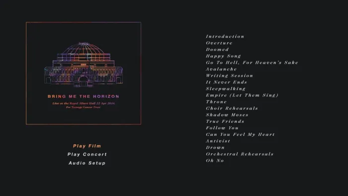 [BD欧美演唱会][Bring Me The Horizon – Live At The Royal Albert Hall 2016][BDMV][42.9G][百度网盘]