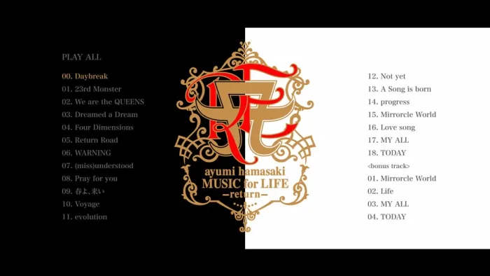 [BD欧美演唱会][滨崎步 浜崎あゆみ – ayumi hamasaki MUSIC for LIFE ~return~ 2021][BDMV][36.1G][百度网盘]