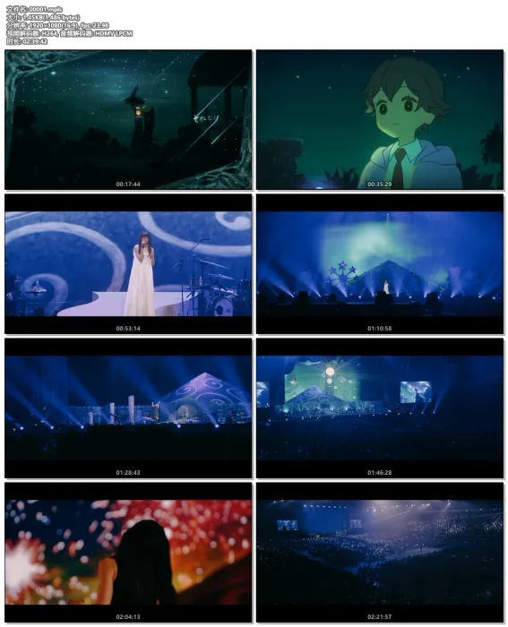 [BD日本演唱会][Aimer 10周年纪念演唱会 星の消えた夜に Aimer10th Anniversary Live in SSA -night world][BDMV][43.9G][百度网盘]