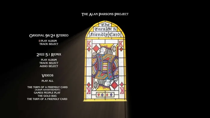 [BD欧美演唱会][亚伦派森实验乐团 The Alan Parsons Project – The Turn Of A Friendly Card 2023 Blu-ray Audio][BDMV][14.5GB][百度网盘]