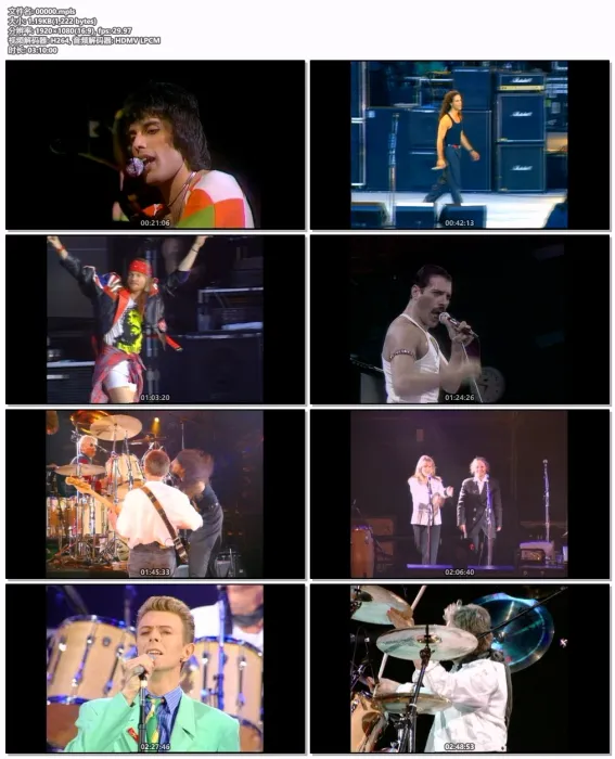 [BD欧美演唱会][致敬弗莱迪·默克里演唱会 Queen + Various – Freddie Mercury Tribute Concert [1992] SD Blu-Ray][BDMV][45.1GB][百度网盘]