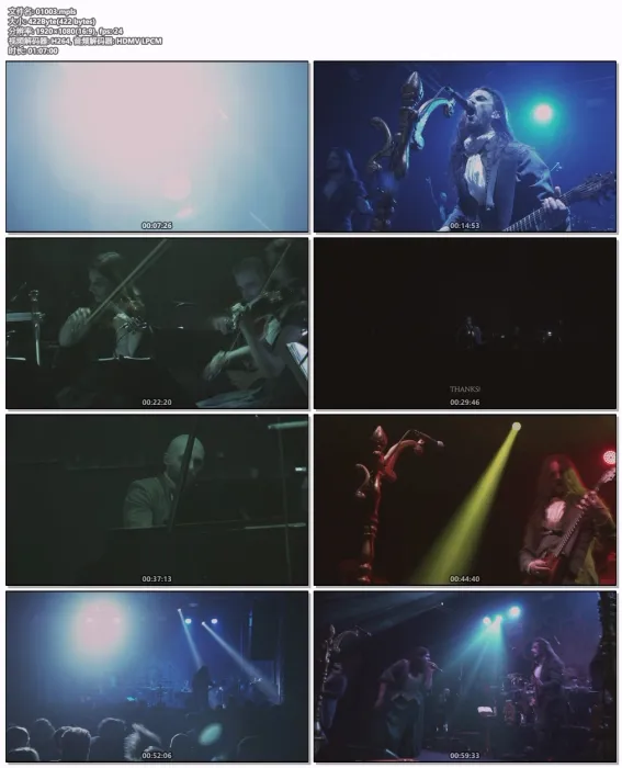[BD欧美演唱会][死亡金属乐队 Fleshgod Apocalypse – Veleno 2019][BDMV][14.1GB][百度网盘]