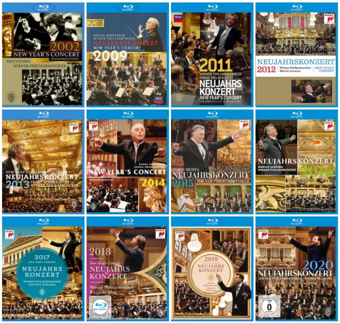 [BD欧美演唱会][维也纳新年音乐会 1987-2023 合集终极收藏 16碟 Vienna Philharmonic New Year-s Concert 1987-2023 16xBlu-ray][BDMV 15BD][608G][百度网盘]