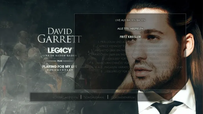 [BD欧美演唱会][大卫·加勒特 David Garrett – Legacy – Live in Baden Baden 2011 Blu-ray1080i AVC DTS-HD MA 5.1][BDMV][40.1GB][百度网盘]