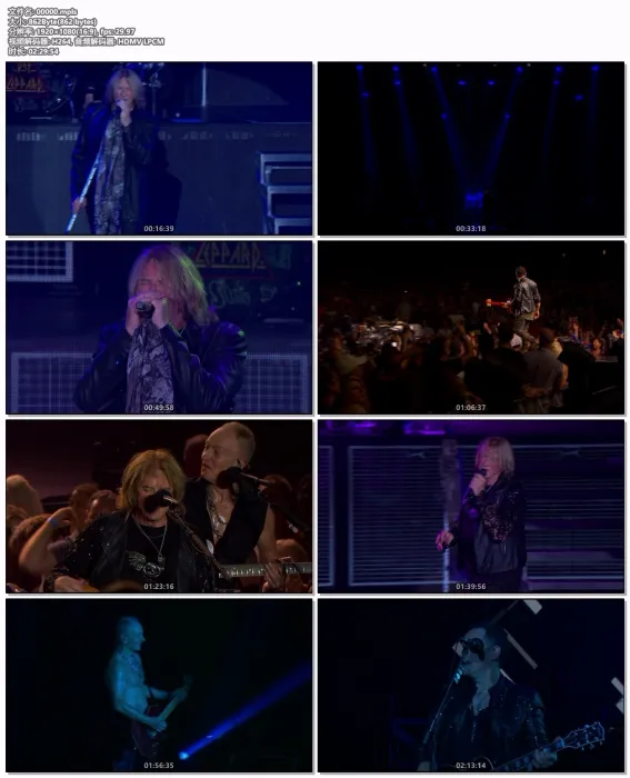 [BD欧美演唱会][威豹乐队 Def Leppard – Hits Vegas Live at the Planet Hollywood 2019 (2020) Blu-ray 1080p AVC DTS-HD MA 5.1][BDMV][44.7GB][百度网盘]