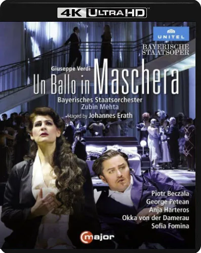[BD欧美演唱会][威尔第歌剧 Giuseppe Verdi：Un Ballo in Maschera 假面舞会 2016][4K UHD BDMV][36.8G][百度网盘]