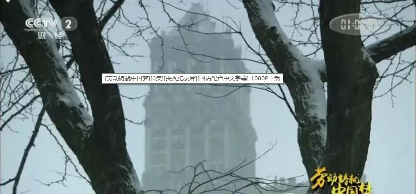 纪录片《劳动铸就中国梦》[1080P][6集国语 配音中文字幕][百度网盘]